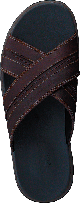 Clarks - Brixby Cross Dark Brown Lea