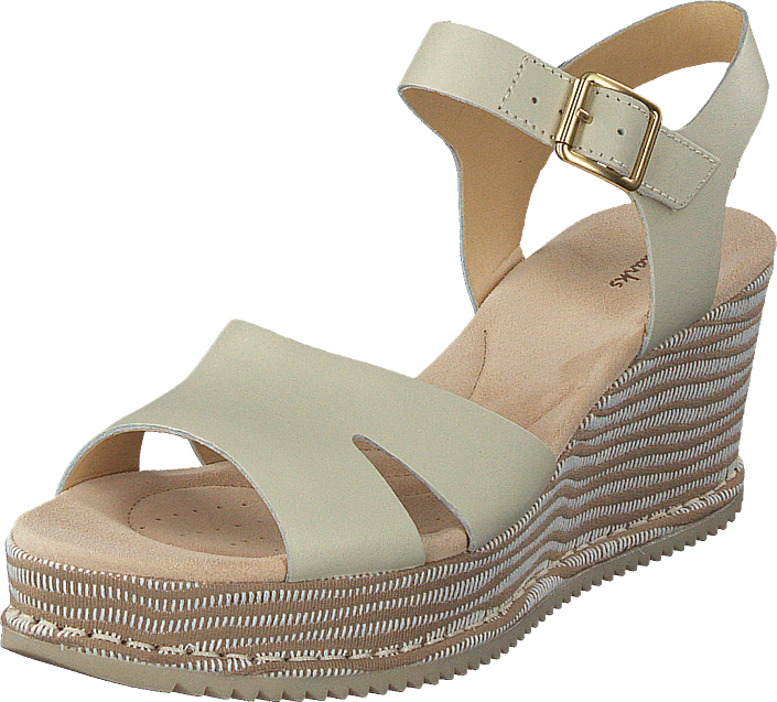 Clarks - Akilha Eden White Combi Lea