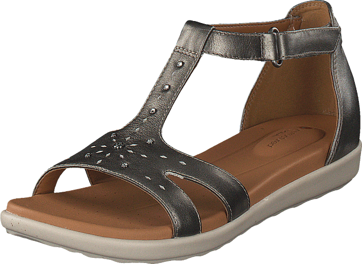 Clarks - Un Reisel Pewter Metallic