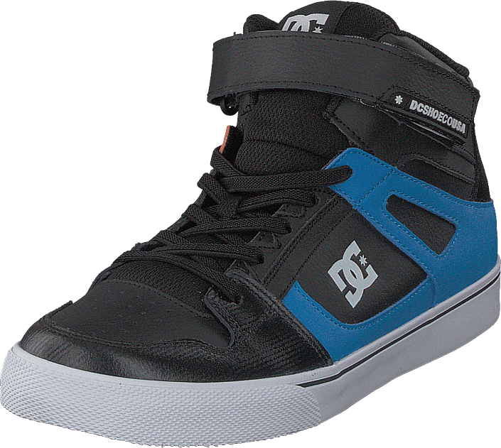 DC Shoes - Pure High-top Se Ev Black/Red/Blue