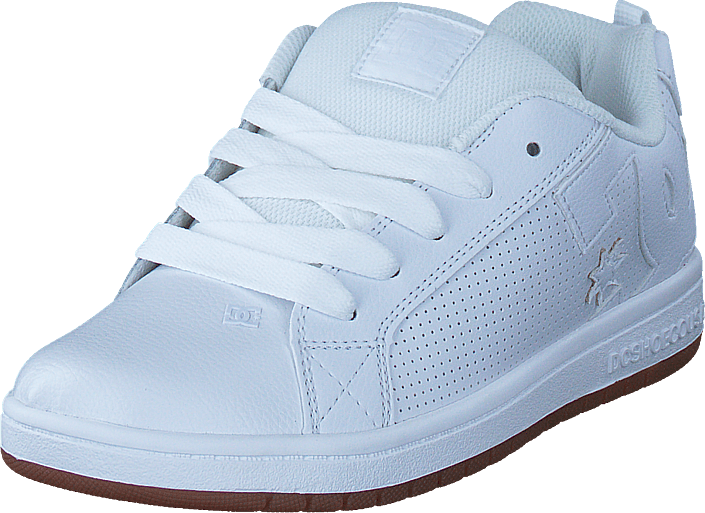 DC Shoes - Court Graffik White/White/Gum