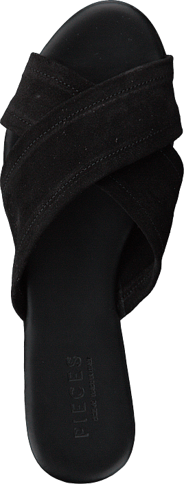 Pieces - Psmarnie Suede Sandal Black