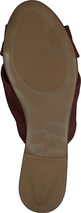 Pieces - Psmarnie Suede Sandal Cognac