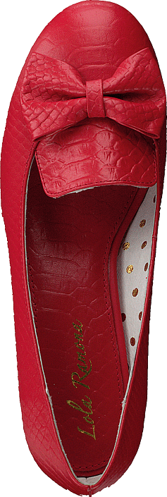 Lola Ramona - Alice Red Snake Embossed