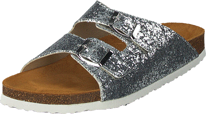 Bianco - Glitter Bio Sandal Silver