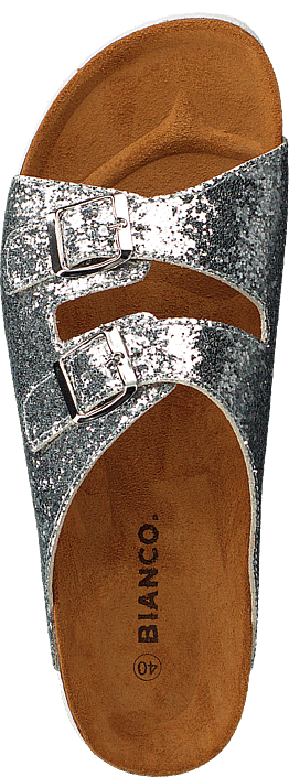 Bianco - Glitter Bio Sandal Silver