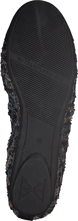 Butterfly Twists - Verity Black Boucle
