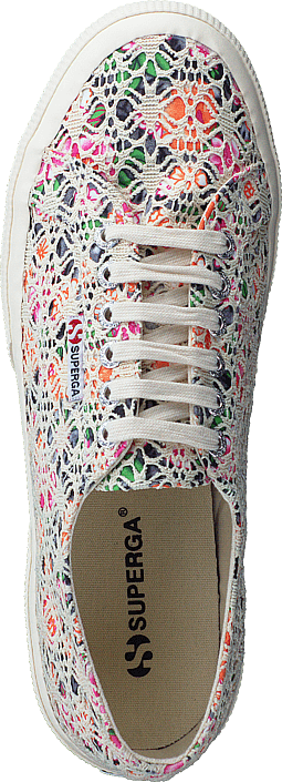 Superga - Lace Flower Sw Multicolor Beige