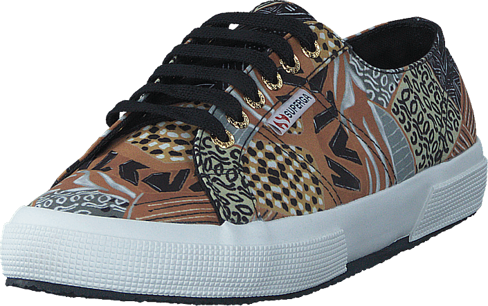 Superga - Fabricfanplw Ethnic Brown-black
