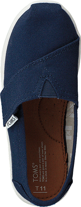 Toms - Alpargata Tiny Navy Canvas
