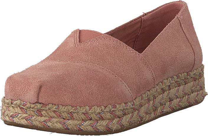 Toms - Platform Alpargata Bloom Suede