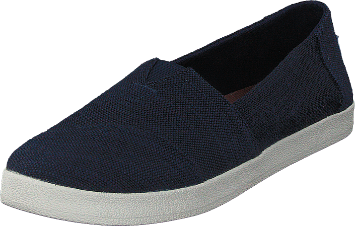 Toms - Avalon Navy Slubby Cotton