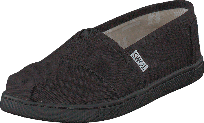 Toms - Alpargata Youth Black Canvas