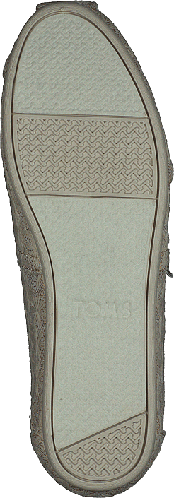 Toms - Alpargata Natural Daisy Metallic