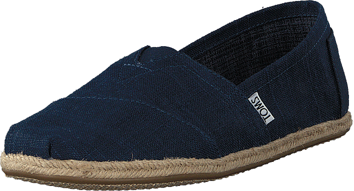 Toms - Alpargata Navy Linen/rope