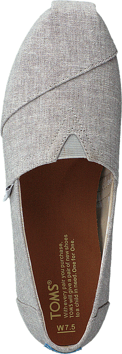 Toms - Alpargata Drizzle Grey Slub Chambray