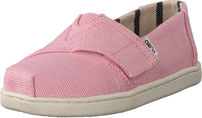 Toms - Alpargata Tiny Powder Pink Heritage Canvas