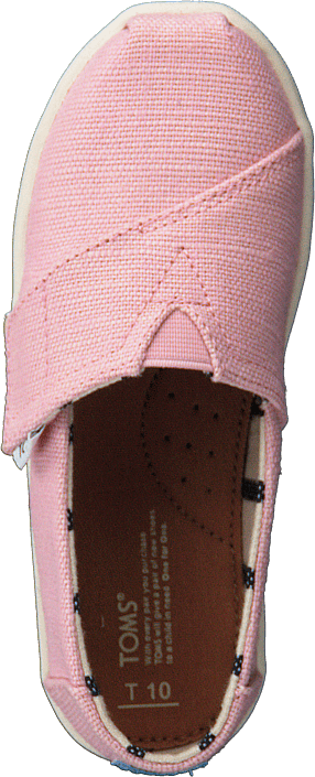 Toms - Alpargata Tiny Powder Pink Heritage Canvas