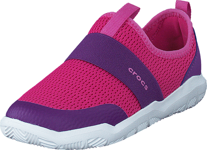 Crocs - Swiftwater Easy-on Shoe K Candy Pink/amethyst