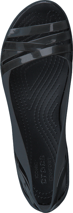 Crocs - Isabella Jelly Ii Flat W Black/black