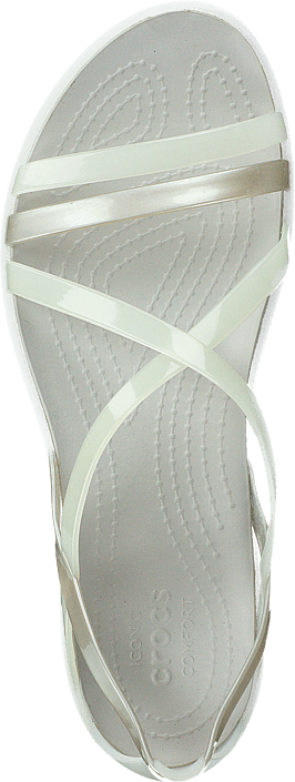 Crocs - Isabella Strappy Sandal Oyster/pearl White