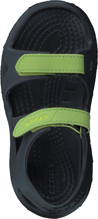 Crocs - Swiftwater River Sandal K Black/volt Green