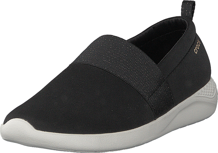 Crocs - Literide Slipon W Black/rose Gold/white