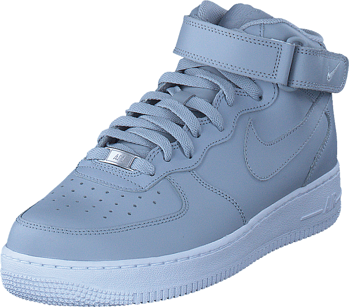 Nike - Air Force 1 Mid '07 Wolf Grey/wolf Grey-white