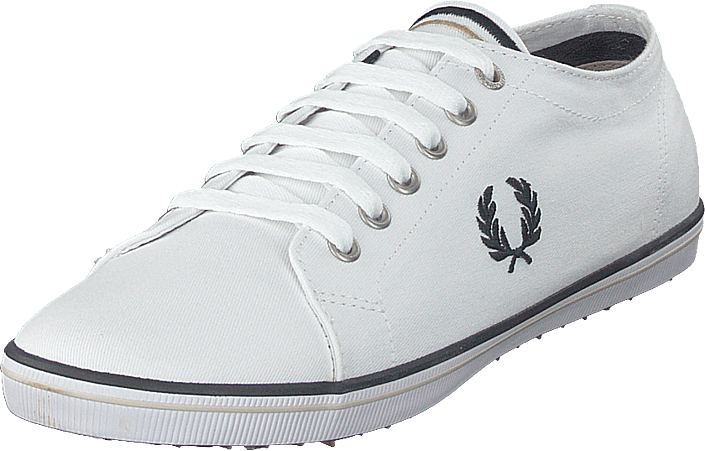 Fred Perry - Kingston Twill White / Navy / Natural