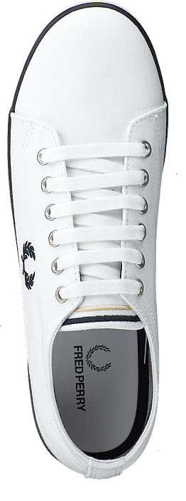 Fred Perry - Kingston Twill White / Navy / Natural