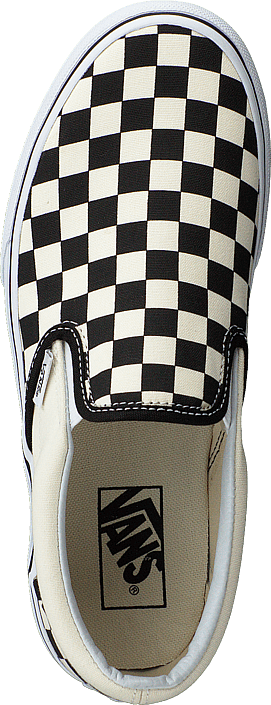 Vans - Ua Classic Slip-on Platform Black And White Checker/white