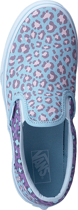 Vans - Uy Classic Slip-on 2-tone Leopard Blue/orchid