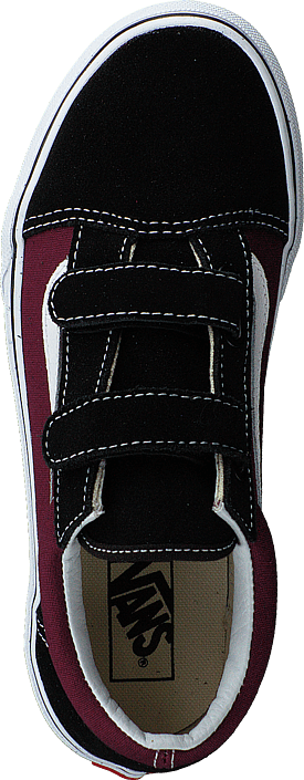 Vans - Uy Old Skool V Pop Black/og Burgundy