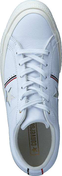 Converse - One Star White/enamel Red/egret