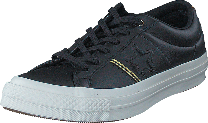Converse - One Star Black/gold/egret