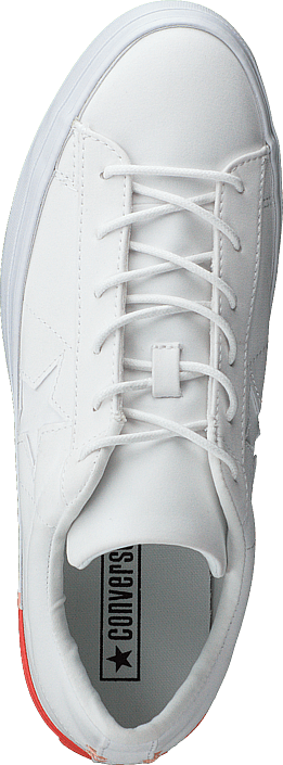 Converse - One Star Platform White/bright Poppy/white