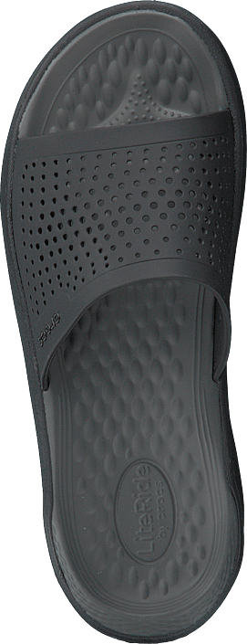 Crocs - Literide Slide Black/slate Grey