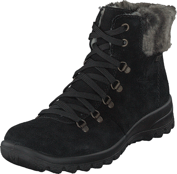 Rieker Z7130-00 Schwarz, Sko, Boots, Kraftige støvler, Svart, Dame, 39 Rieker Z7130-00 Schwarz, Sko, Boots, Kraftige støvler, Svart, Dame, 39