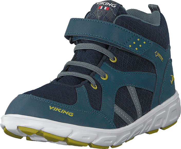 Viking - Alvdal Mid R Gtx Denim/lime