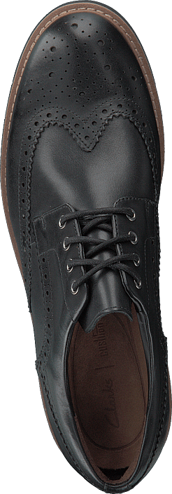 Clarks - Batcombe Wing Black Leather