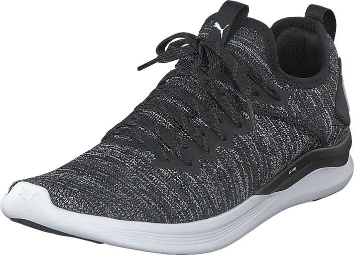 Puma Ignite Flash Evoknit Puma Black-asphalt-puma White, Sko, Sneakers & Sportsko, Løpesko, Svart, Herre, 41 Puma Ignite Flash Evoknit Puma Black-asphalt-puma White, Sko, Sneakers & Sportsko, Løpesko, Svart, Herre, 41