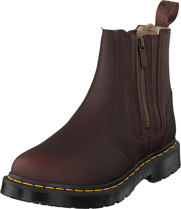Dr Martens 2976 Alyson W/zips Dk Brown, Sko, Boots, Chelsea boots, Brun, Dame, 42 Dr Martens 2976 Alyson W/zips Dk Brown, Sko, Boots, Chelsea boots, Brun, Dame, 42